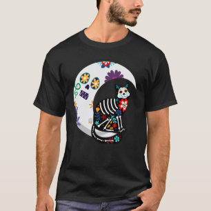 Dia de los Muertos in Mexiko oder Zucker-Schädel-K T-Shirt