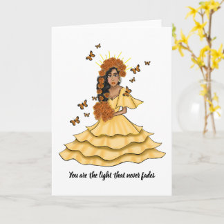 Día De Los Muertos Inspired - Encouragement Card Karte