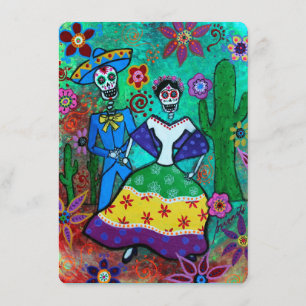DIA DE LOS MUERTOS INVITATION EINLADUNG