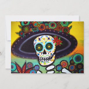 DIA DE LOS MUERTOS INVITATION EINLADUNG