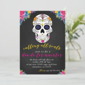 DIA DE LOS MUERTOS INVITE EINLADUNG (Stehend Vorderseite)