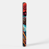 Dia de los Muertos iPhone Hülle (Rechte Seite)