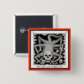 Dia de los muertos - Jose Posada Button (Vorne & Hinten)