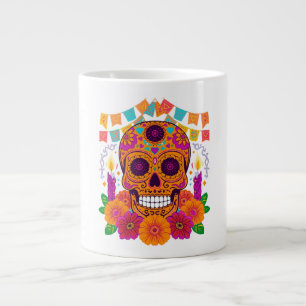 Dia de los Muertos Jumbo-Tasse