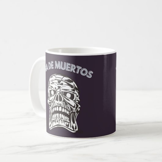 DIA DE LOS MUERTOS KAFFEETASSE (Vorderseite Links)
