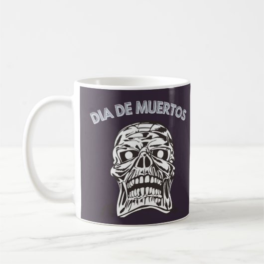 DIA DE LOS MUERTOS KAFFEETASSE (Links)