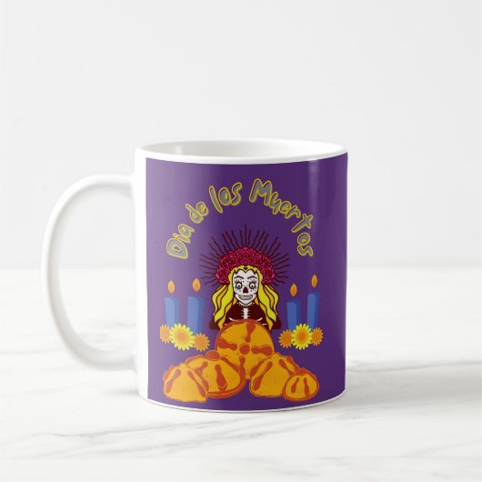 DIA DE LOS MUERTOS KAFFEETASSE (Links)