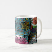 Dia De Los Muertos Kaffeetasse (VorderseiteRechts)