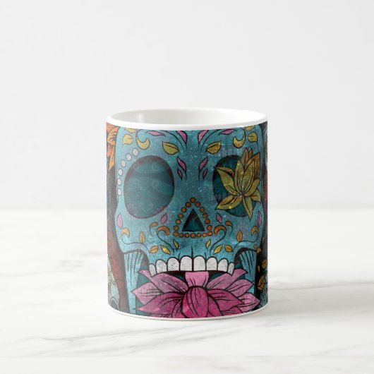 Dia De Los Muertos Kaffeetasse (Mittel)