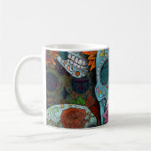 Dia De Los Muertos Kaffeetasse (Links)