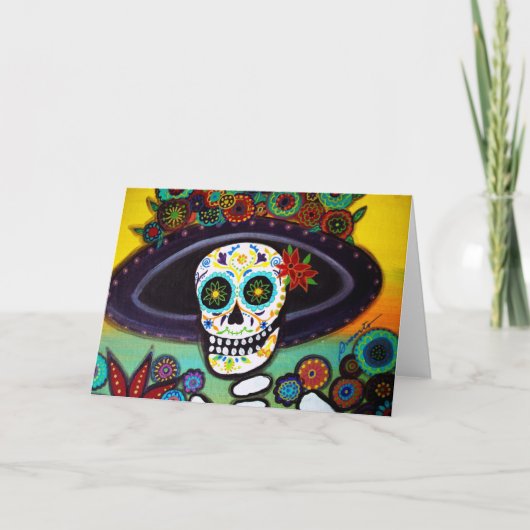 DIA DE LOS MUERTOS KARTE (Vorderseite)