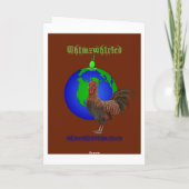 Dia De Los Muertos Karte (Rückseite)