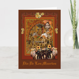 Dia De Los Muertos Karte