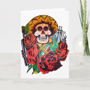 dia de los muertos karte
