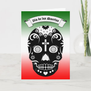 Dia de los muertos karte