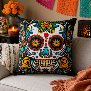 Dia de los Muertos Kissen