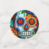 Día de los Muertos Konfetti (Klein Vorderseite)