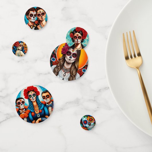 Día de los Muertos Konfetti (Gruppe)