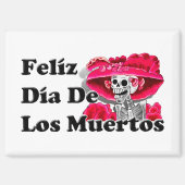 Dia De Los Muertos (La Catrina) Magnet (Vorderseite)