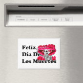 Dia De Los Muertos (La Catrina) Magnet (In Situ (Geschirrspüler))
