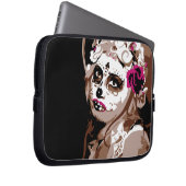 dia de los muertos laptopschutzhülle (Vorne Rechts)