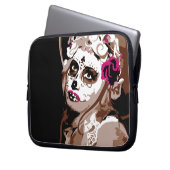 dia de los muertos laptopschutzhülle (Vorderseite Links)
