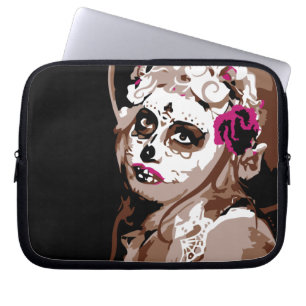 dia de los muertos laptopschutzhülle