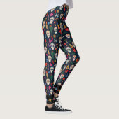 Dia De Los Muertos Leggings (Rechts)