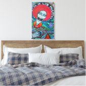 Dia De Los Muertos Leinwanddruck (Insitu (Schlafzimmer))