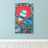 Dia De Los Muertos Leinwanddruck (Insitu (Holzboden))