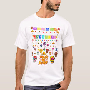 Dia De Los Muertos Lustiger Tag der T-Shirt
