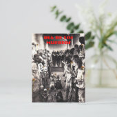 DIA DE LOS MUERTOS MACABRE MUMMY MUSEUM INVITATION EINLADUNG (Stehend Vorderseite)