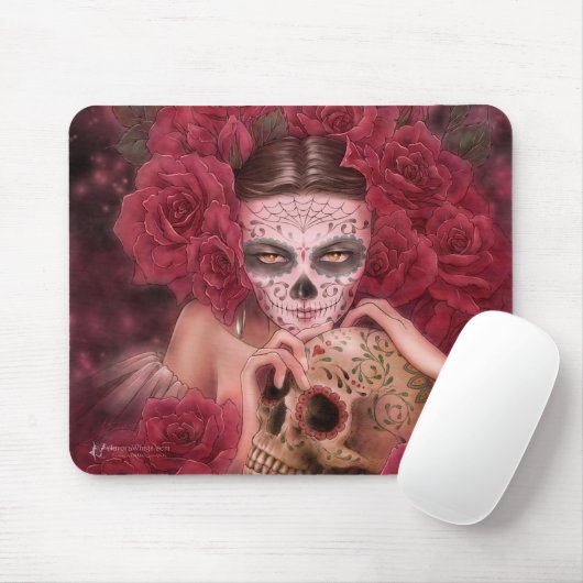 Dia de Los Muertos Mousepad (Mit Mouse)