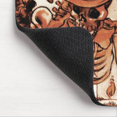 Dia De Los Muertos Mousepad (Ecke)