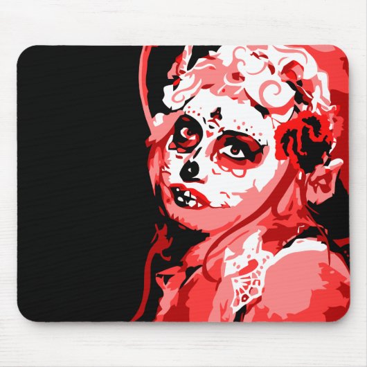 dia de los muertos mousepad (Vorne)
