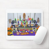 Dia de los Muertos Mousepad (Mit Mouse)