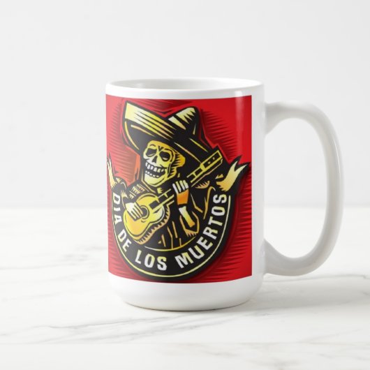 Dia De Los Muertos Mug Kaffeetasse (Rechts)