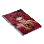 Dia de Los Muertos Notebook Notizblock (Rechte Seite)