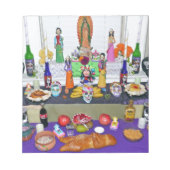 Dia de los Muertos Notizblock (Vorderseite)