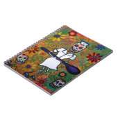Dia de Los Muertos NURSE Notebook Notizblock (Linke Seite)