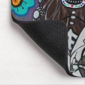 Dia de Los Muertos Nurse RN Mousepad (Ecke)