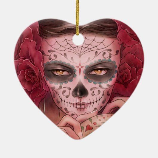 Dia de Los Muertos Ornament (Hinten)