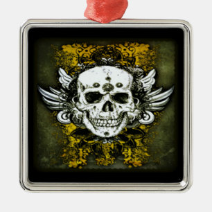 Dia De Los Muertos Ornament Aus Metall