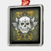 Dia De Los Muertos Ornament Aus Metall (Links)