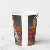 Dia De Los Muertos perro Pappbecher (Links)