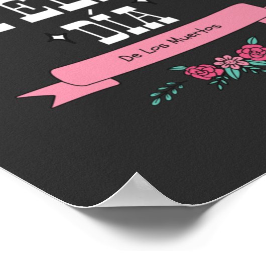 Dia De Los Muertos Poster (Ecke)