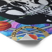 Dia de Los Muertos  Poster (Ecke)