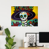 Dia de los muertos poster (Heimbüro)