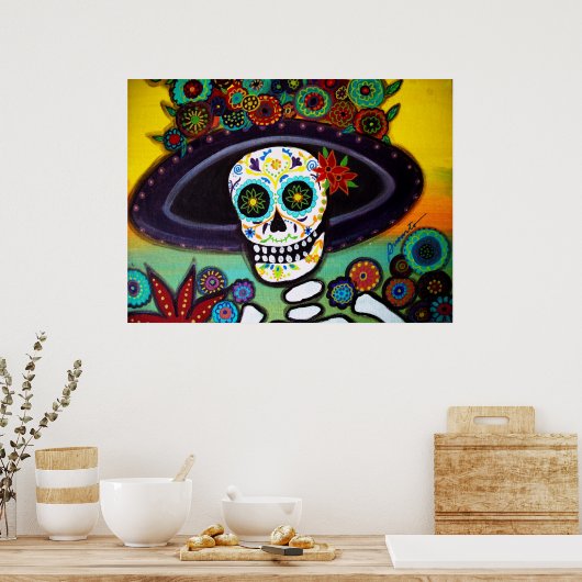 Dia de los muertos poster (Küche)