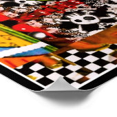 Dia De Los Muertos Poster (Ecke)